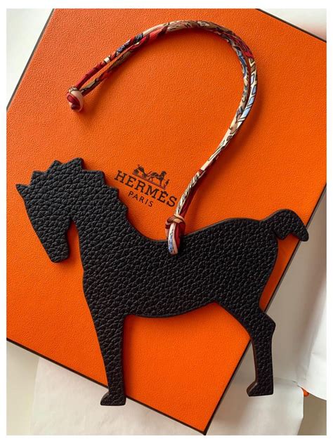 charm your hermes bags|hermes leather horse bag charm.